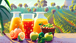 concentrados de jugo de frutas