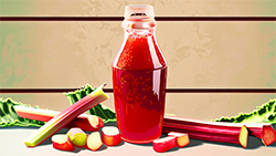 rhubarb juice concentrate manufacturers and suppliers with bulk packaging options in drums, barrels, pails and ibc containers in bins organic rhubarb concentrate bx clear cloudy acidity ph values aseptic bag in drums or frozen in metal or plastic drums bulk supply